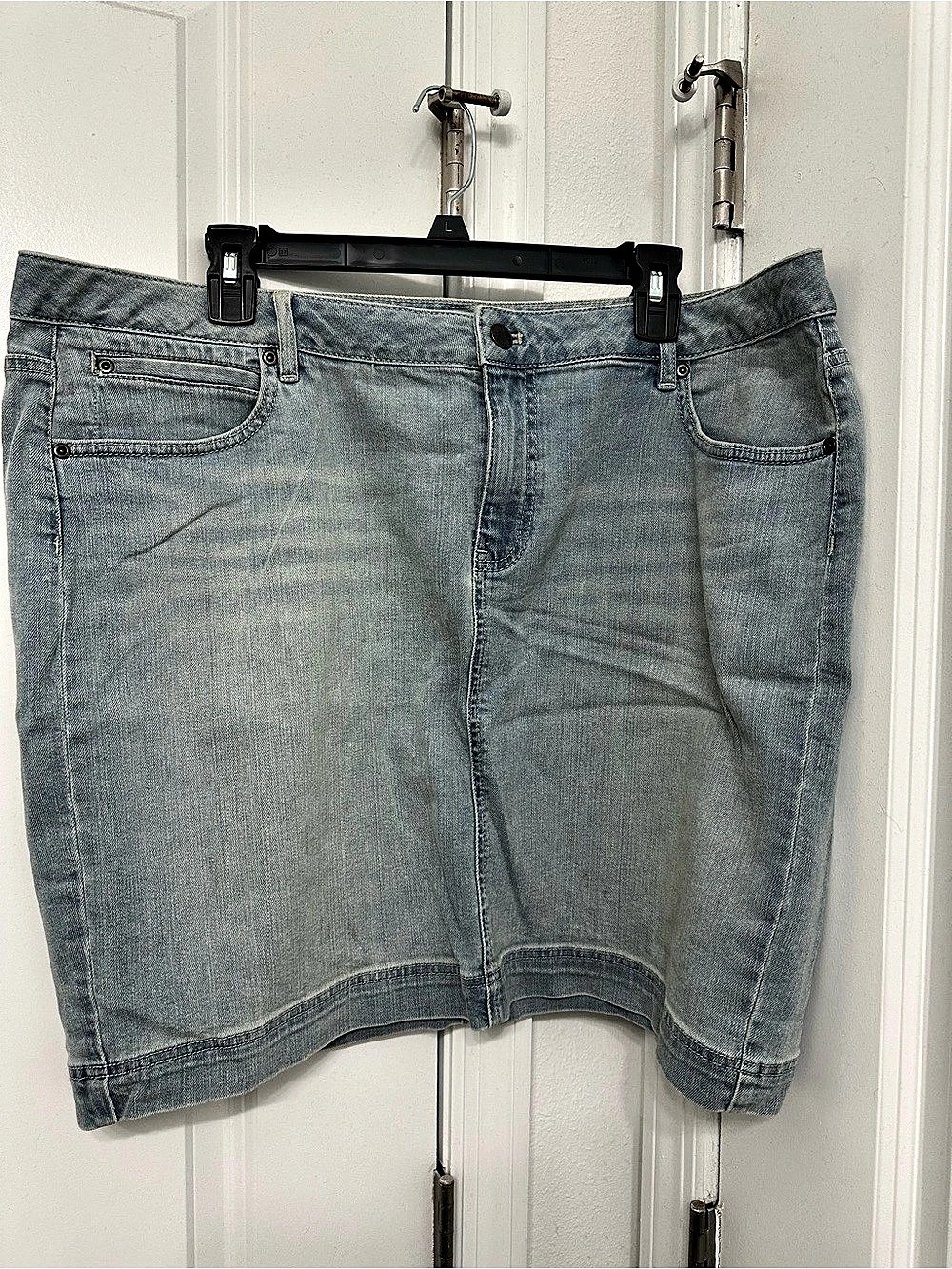 J. Jill Denim Mini Skirt Blue Size 18